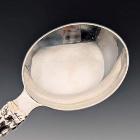 1902年 英国アンティーク 純銀製 スプーン ペア 110g John Millward Banks